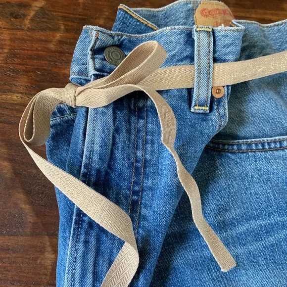 Denimist Harper Shoelace Jeans for Free People - Picture 13 of 13